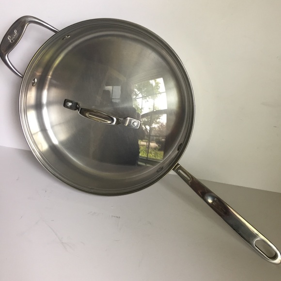 Emeril Kitchen Emeril 3 Quart Stainless Steel Fry Pan And Lid